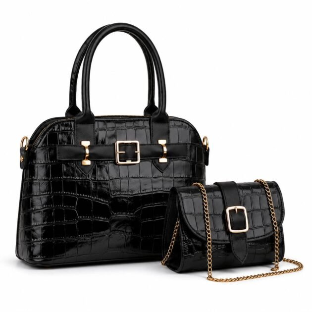 sac 2 pieses croco
